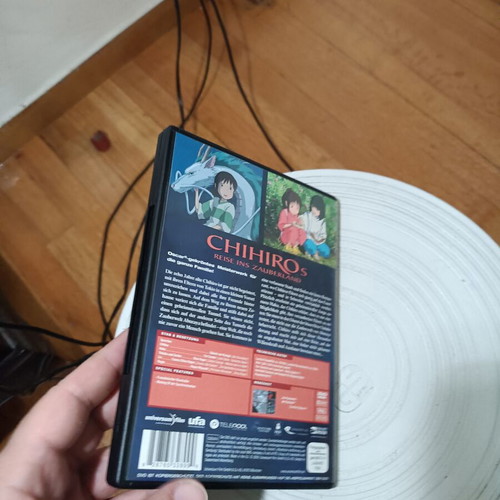 Spirited Away DVD anime fantasy movie