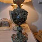 Candlestick used with lamp holder