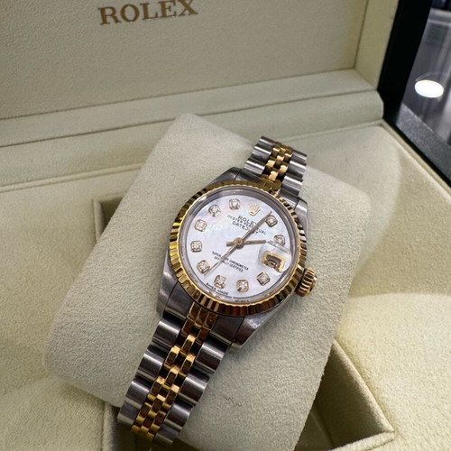 Rolex Datejust 26mm ladies used with Mop dial and full set