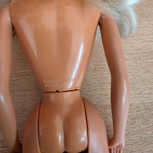 Vintage κούκλα Barbie Mattel Malaysia έκδοση μεταχειρισμένη