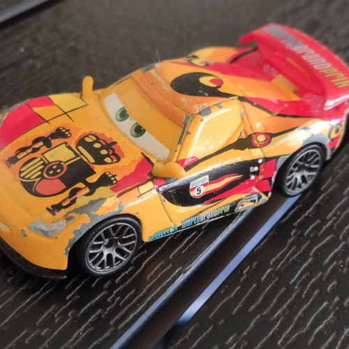 Disney Cars Miguel Camino toy car used, 1:55 scale