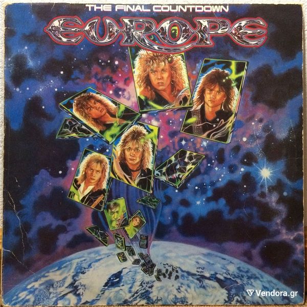  The Final Countdown Europe -Greek CBS Vinyl Records
