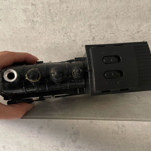 Train wagon used plastic decorative 23 cm