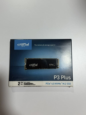 Crucial P3 Plus 2TB PCIe 4.0 NVMe M.2 SSD