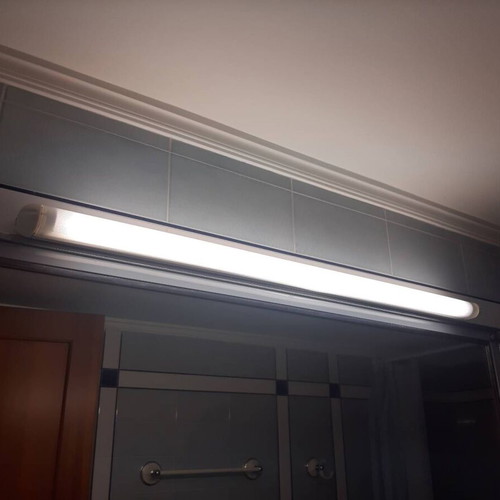 Fluorescent lamp used with switch