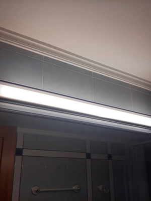 Fluorescent lamp used with switch