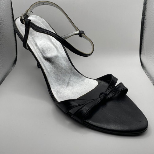 De Facto Shoes black evening sandals size 39 like new