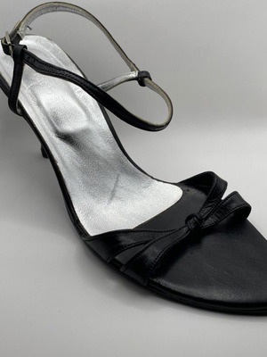 De Facto Shoes black evening sandals size 39 like new