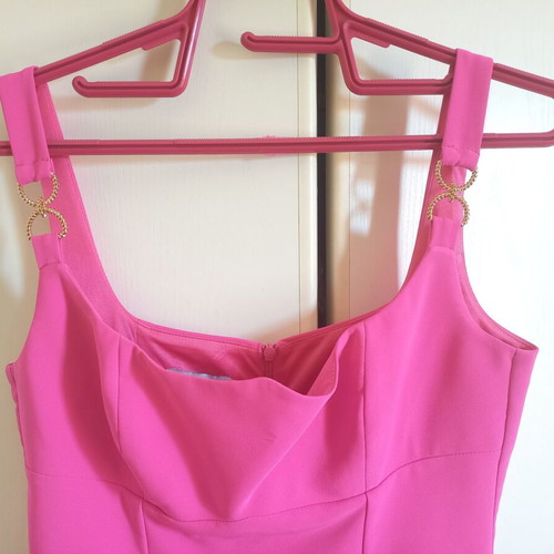 Toi&Moi pink midi mini dress new, size M