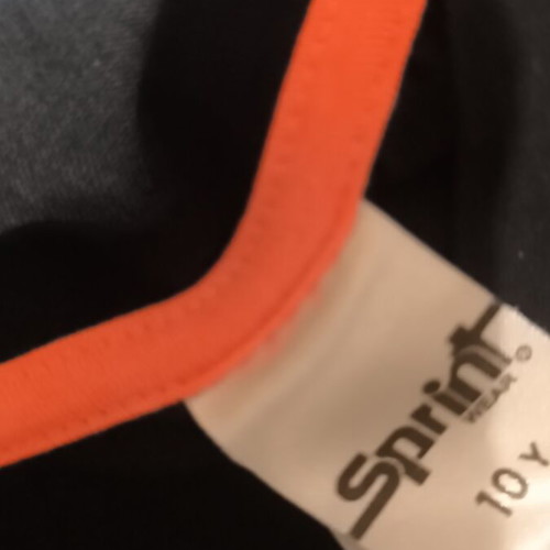 Sprint10 Cotton Sports T-shirt like new, black, size 10 years