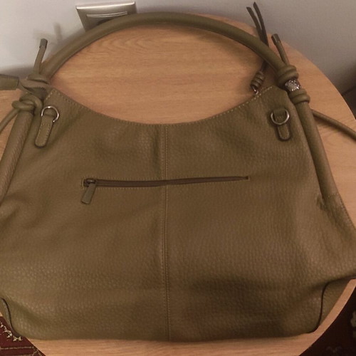 Shoulder bag crossbody like new, olive color