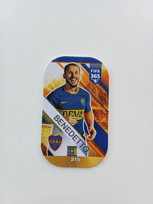 Συλλεκτική τάπα ποδοσφαίρου Benedetto FIFA 365 2019 μεταχειρισμένη