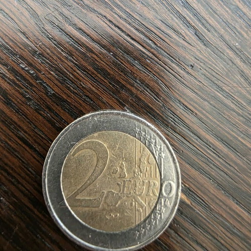 2 Euro 2000 King Albert II coin used