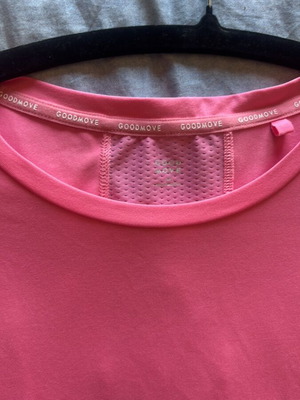 Good Move M&S Sports T-shirt pink, like new, sizes L and XL