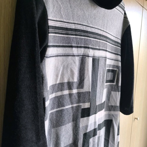Actius winter dress L black and gray like new