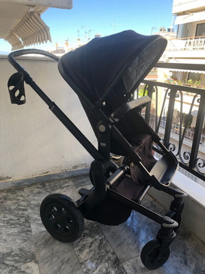 Joolz baby stroller used, special total black edition with accessories