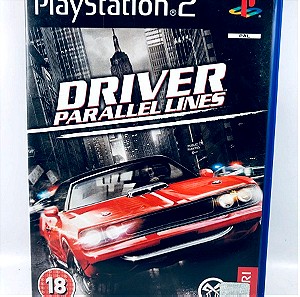 Driver Parallel Lines PS2 PlayStation 2
