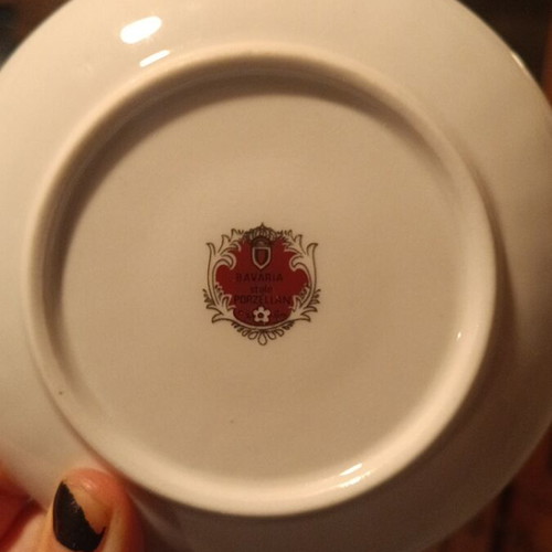Set of 5 cups with saucers like new for Greek coffee or espresso
