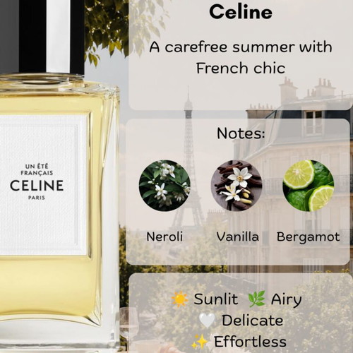 Celine Un Été Français decanted perfume new, 3ml 5ml 10ml