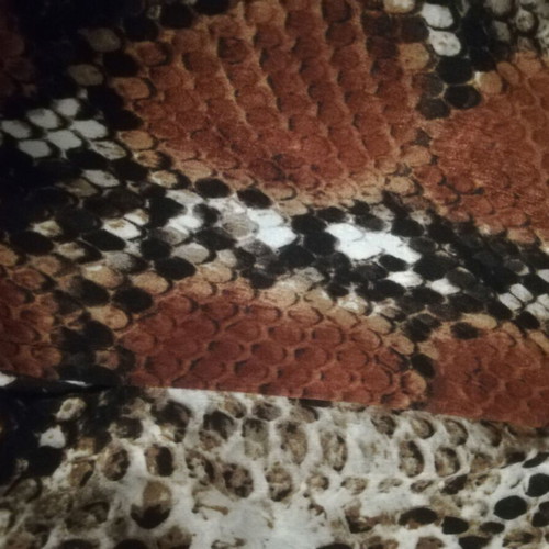 Snake skin print MNG skirt new, multicolor