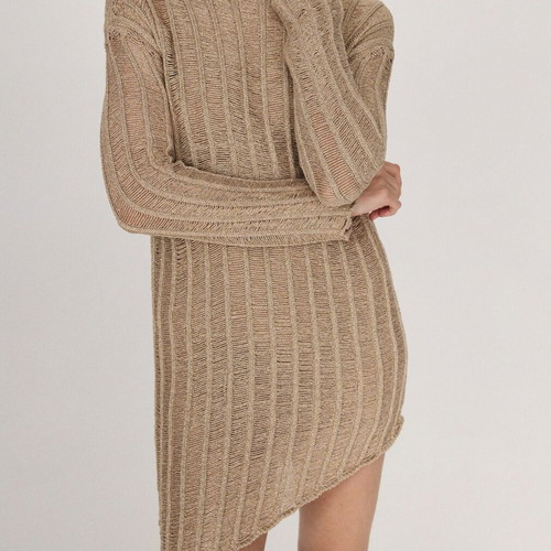 Reserved beach dress used, gold, size S