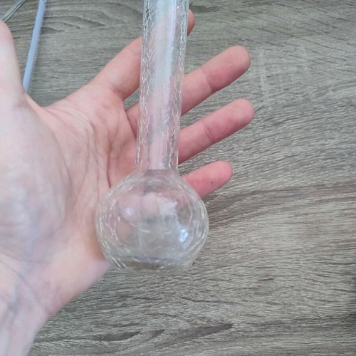 Small glass vase used