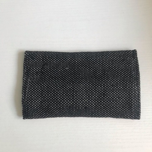 Handmade knitted tobacco pouch new with inner slot