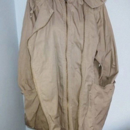 Γυναικείο παρκά H&M, unisex, χρώμα φιστικί