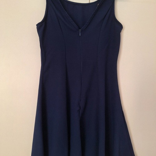 On Line mini dark blue A-line dress like new, size small