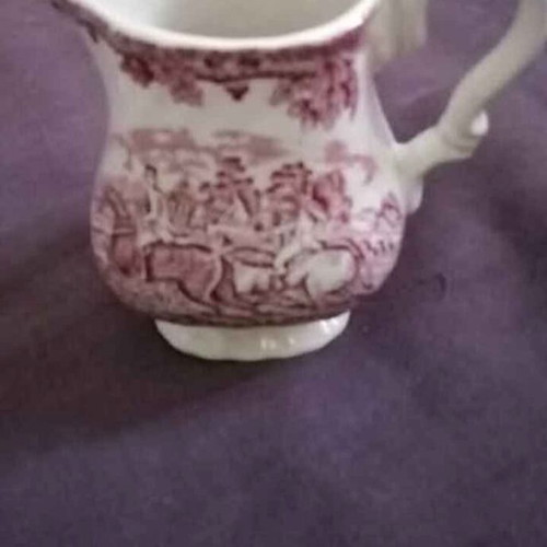 Myotts Staffordshire Country Life vintage creamer
