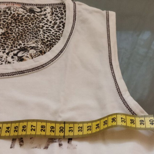 Women's Summer Pajama Set like new, cotton, beige and brown