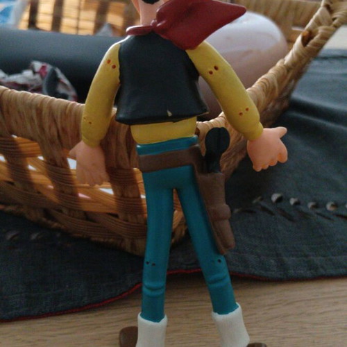 Lucky Luke figure Plastoys 1999 like new