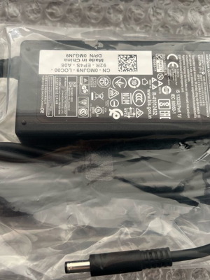 Dell 65W φορτιστής laptop 19.5V 3.34A με καλώδιο ρεύματος καινούριος