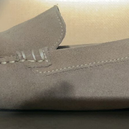 Prince Oliver men's suede loafers beige size 44 like new