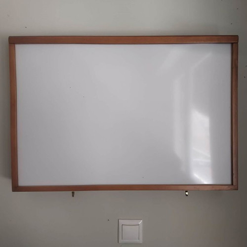 X-ray viewer wall-mounted with wooden frame like new