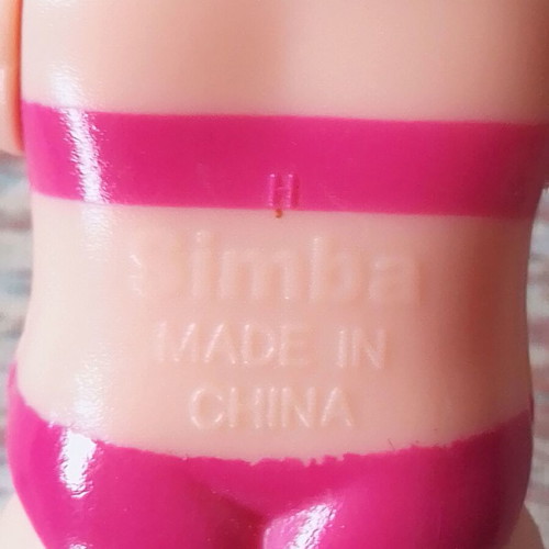 Vintage Steffi Doll Swimming used, Simba Toys
