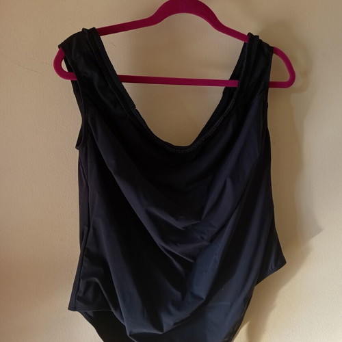 Marks & Spencer μαγιό plus size μαύρο σαν καινούργιο UK20 EU48 US16