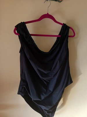 Marks & Spencer μαγιό plus size μαύρο σαν καινούργιο UK20 EU48 US16