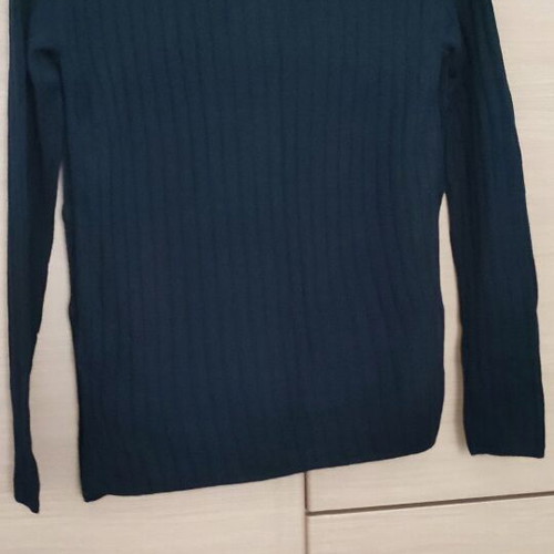 Zara knitted sweater dark blue new, size M