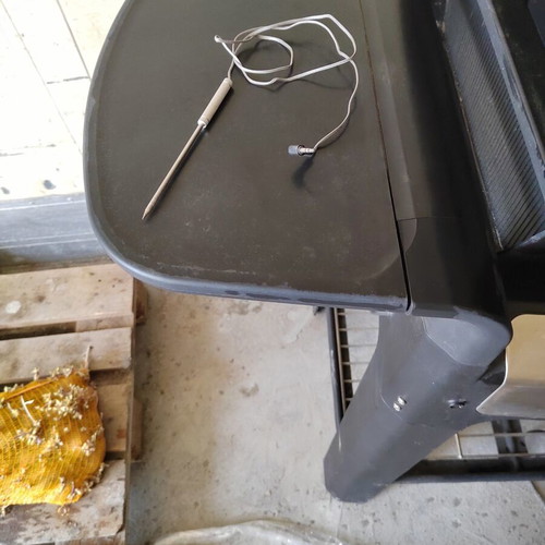 Severin SEVO GTS Electric Grill 3000W used with wheeled base and thermometer