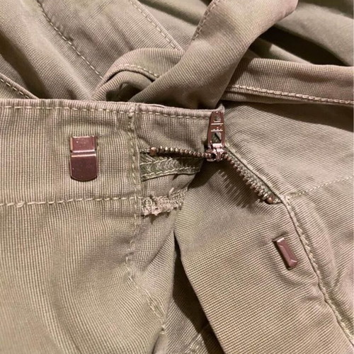 Zara high-waisted cargo pants new, size M, green