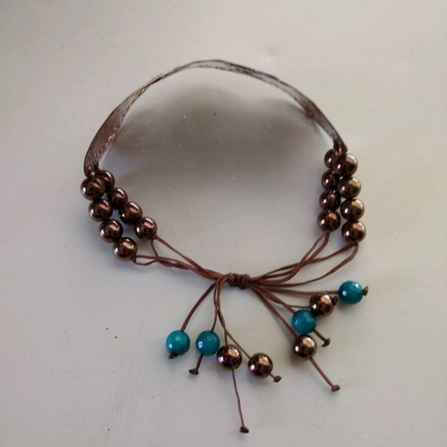 Women's bracelet new, multicolor with adjustable straps