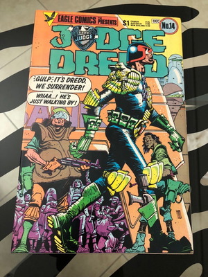 Judge Dredd #14 Quality Comics 1983 new, first edition
