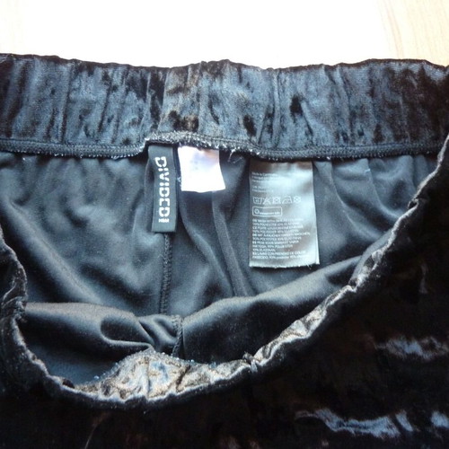 Women's velvet pants H&M Divided medium like new