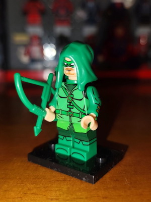 Green Arrow comic accurate φιγούρα σαν καινούργιο με αξεσουάρ