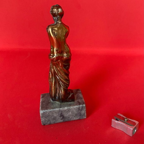 Aphrodite of Milos used metal figurine vintage