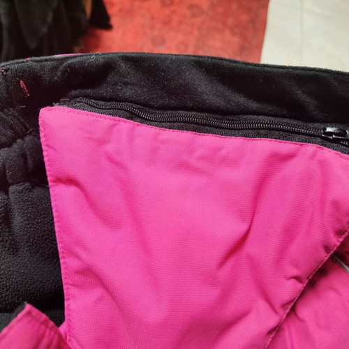 High Experience children's ski pants, size 128, bright cyclamen