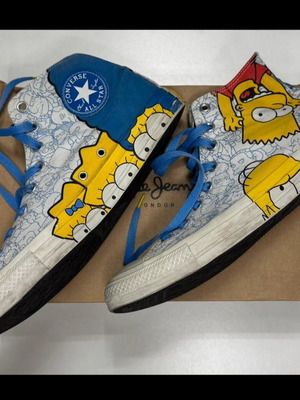 Converse All-Star μεταχειρισμένα, The Simpsons Limited Edition, νούμερο 43.5