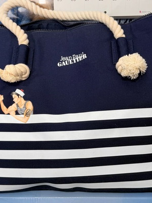 Paul Gaultier Weekend Shoulder Bag New Navy