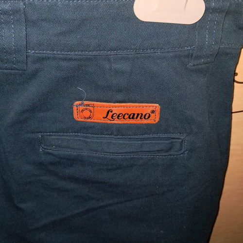 Dark petrol cotton shorts
